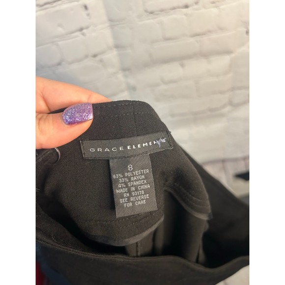 Women's Grace Elements Skirt W/ Pretty Detail to Back, SZ 8. - Picture 3 of 3